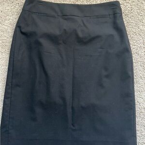 Banana Republic Black Pencil Skirt Knee-Length Work